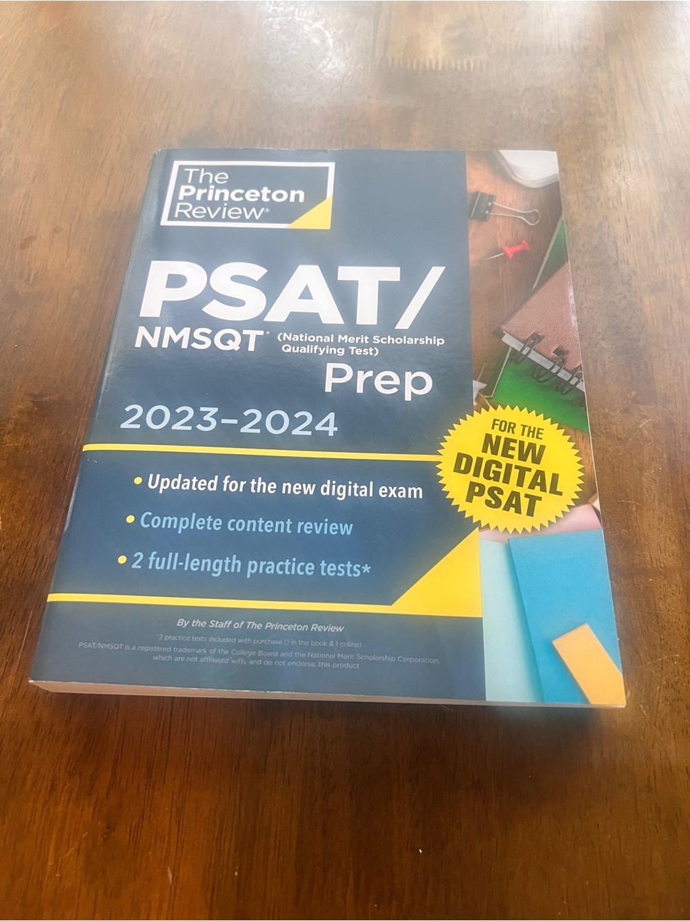 The Princeton Review PSAT/NMSQT Prep 2023-2024 - Blue Cover